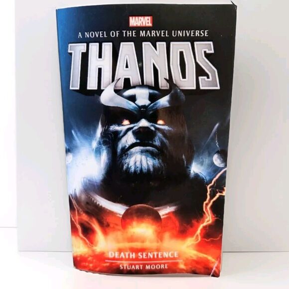 Marvel Novels Thanos: Death Sentence by Stuart Moore paperback edition - Picture 1 of 6